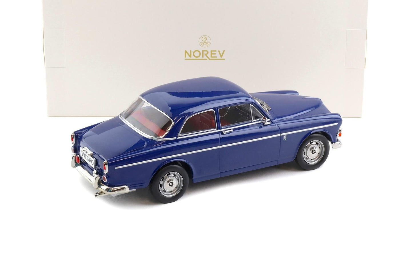 Norev 1966 Volvo Amazon Coupe Midnight Blue 1:18
