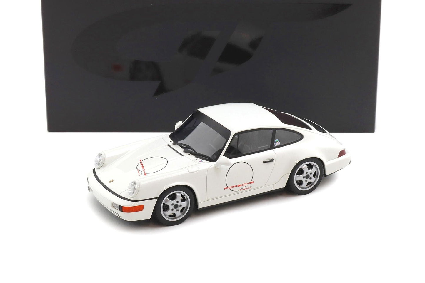 GT Spirit 1992 Porsche 911 (964) Carrera Cup USA Edition White 1:18
