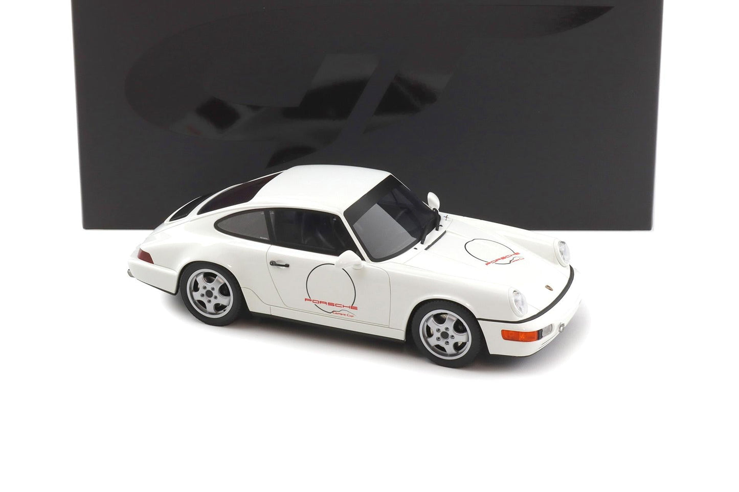 GT Spirit 1992 Porsche 911 (964) Carrera Cup USA Edition White 1:18