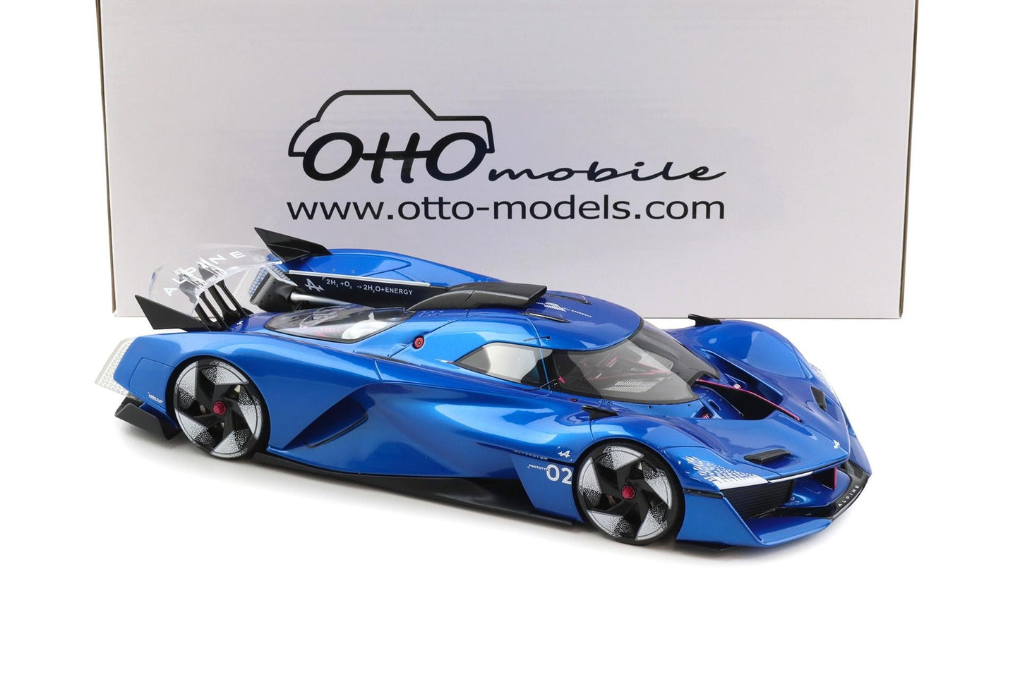 Otto 2024 Alpine Alpenglow HY6 Specular Blue 1:18