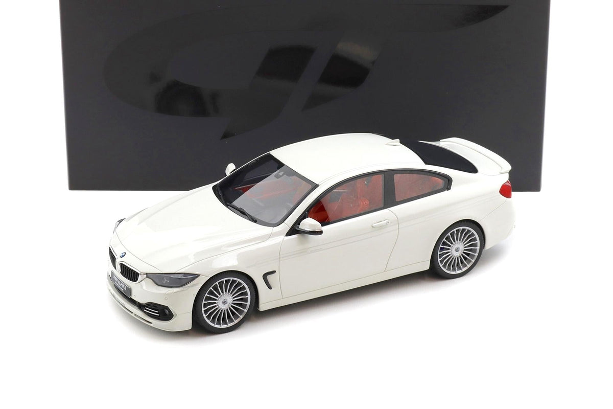 STM Diecast GT Spirit 2014 BMW Alpina B4 Bi-Turbo (M4) Coupe F82 White 1:18