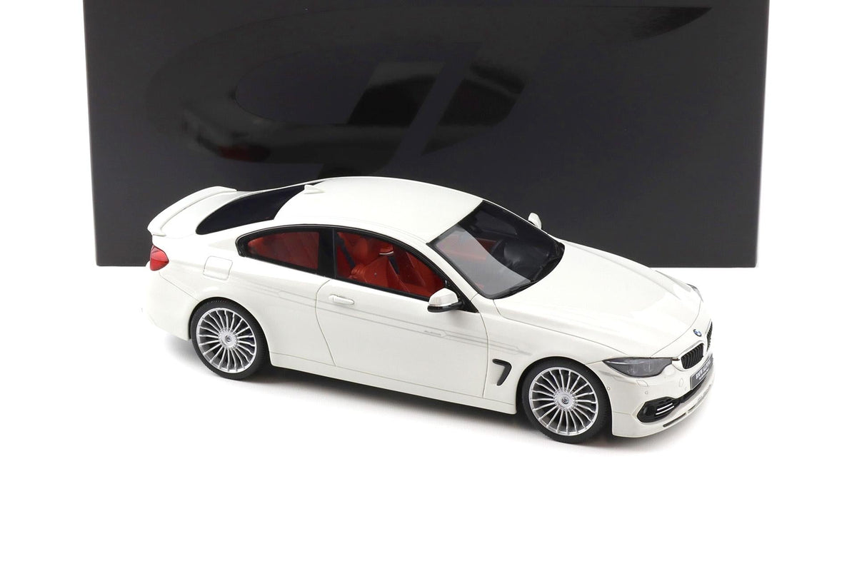 STM Diecast GT Spirit 2014 BMW Alpina B4 Bi-Turbo (M4) Coupe F82 White 1:18 - View 2