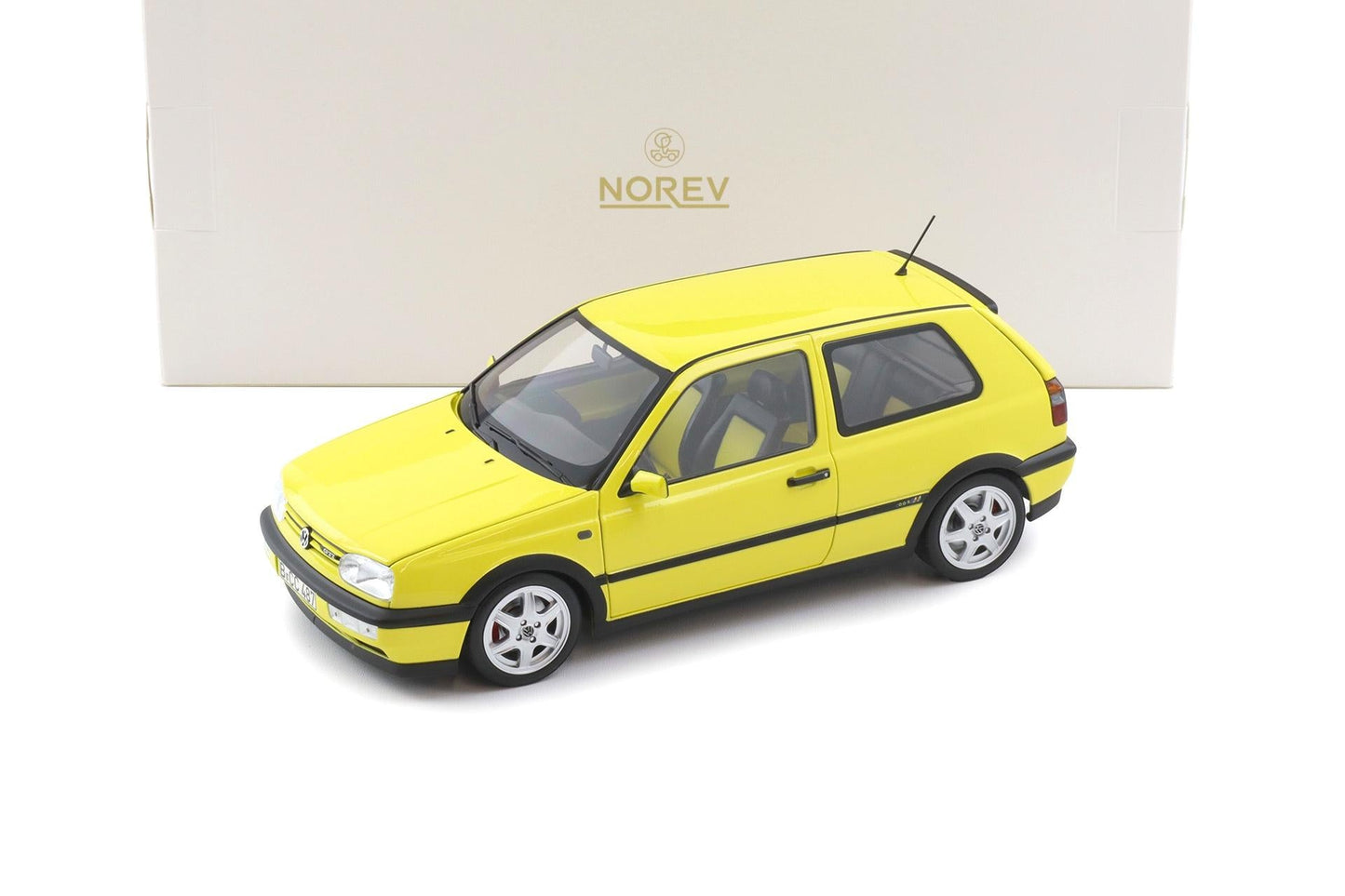 Norev 1994 Volkswagen Golf GTI MK3 Color Concept Yellow 1:18