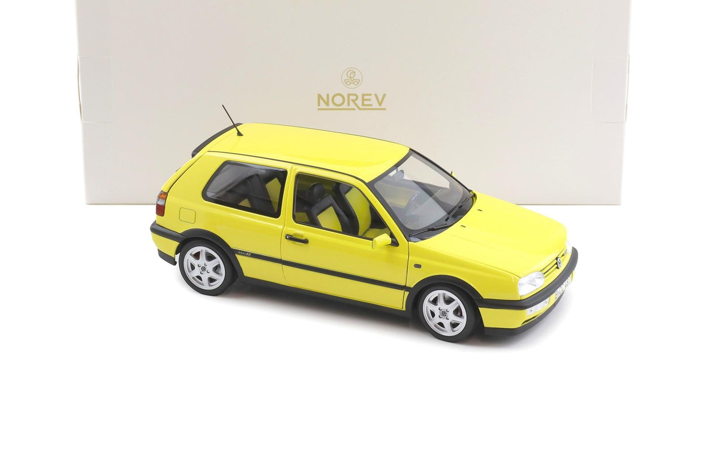 Norev 1994 Volkswagen Golf GTI MK3 Color Concept Yellow 1:18