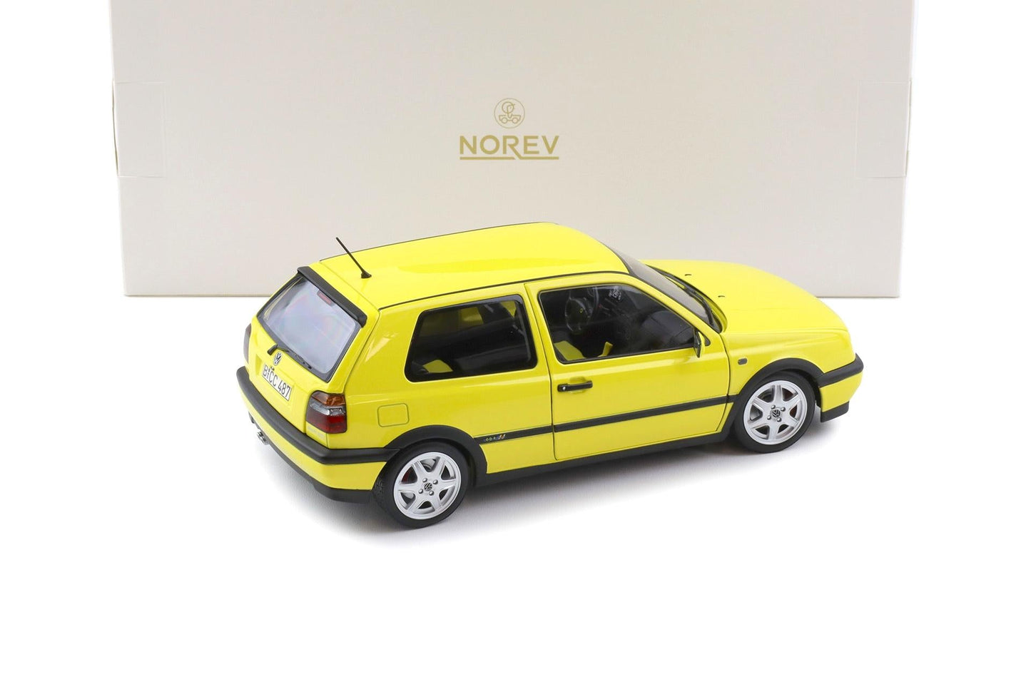 Norev 1994 Volkswagen Golf GTI MK3 Color Concept Yellow 1:18