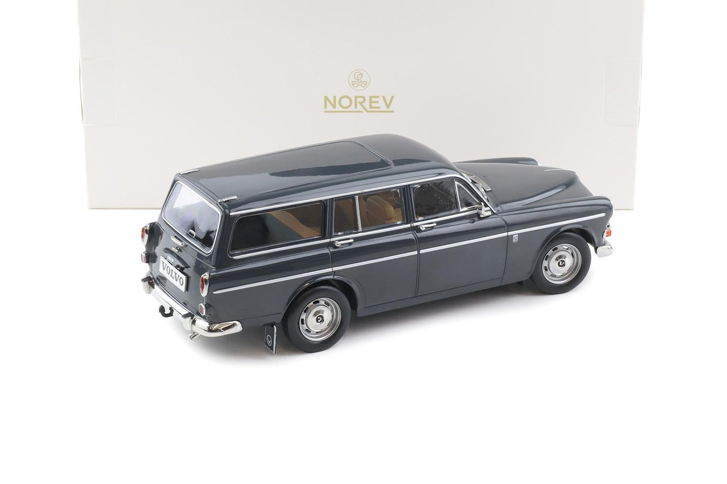 Norev 1966 Volvo Amazon Break Wagon Graphite Grey 1:18