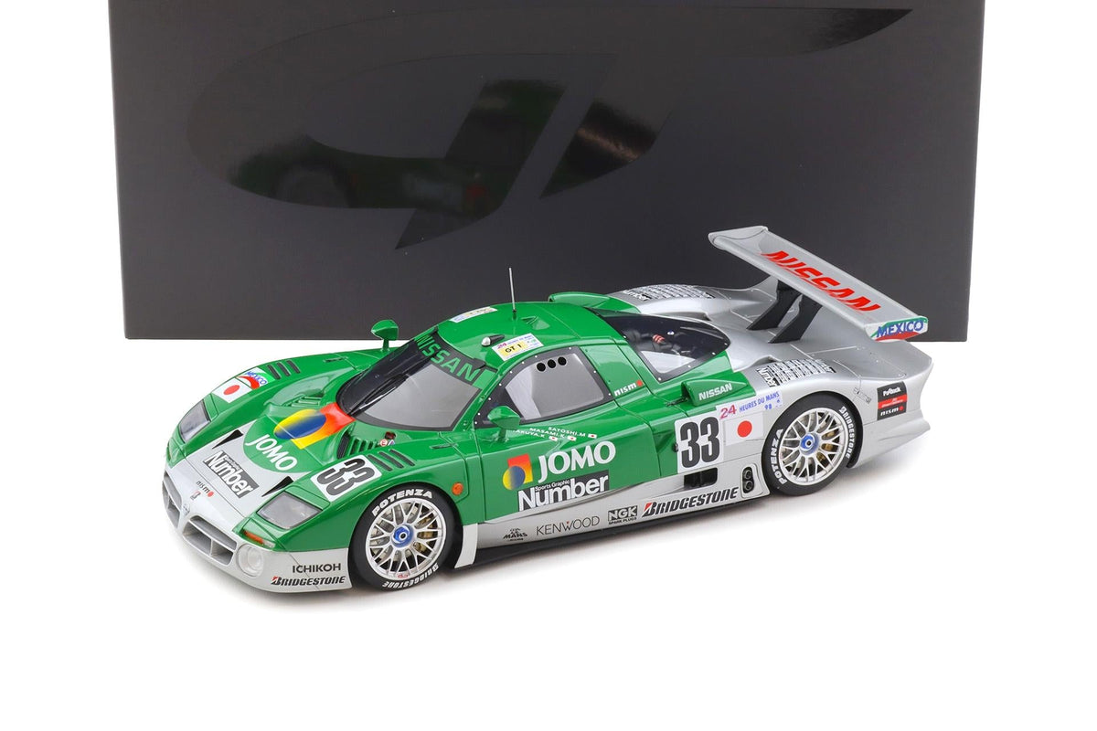 STM Diecast GT Spirit Nissan R390 GT1 3.5L Turbo Team Nissan Motorsport #33 24hr Le Mans 1998 1:18