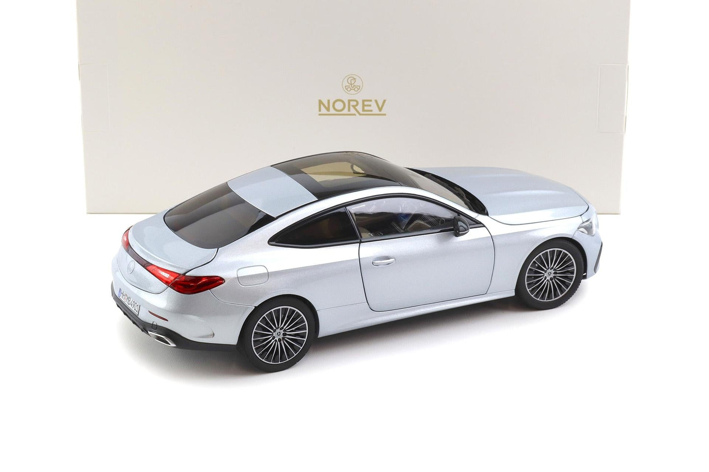 Norev 2024 Mercedes-Benz CLE Coupe C236 Hightech Silver 1:18