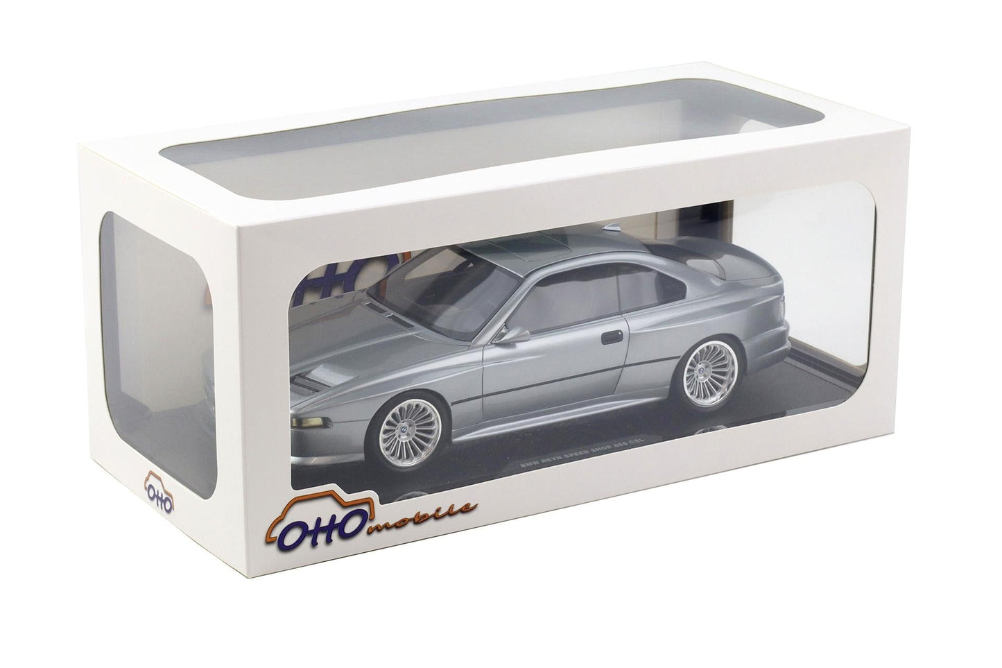 Otto 2024 BMW 858 CSL E31 by Jonsibal Chrome Shadow Metallic 1:18