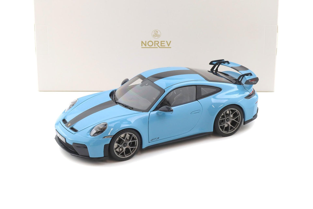 Norev 2025 Porsche 911 992.2 GT3 w/ Weissach Package Gulf Blue 1:18