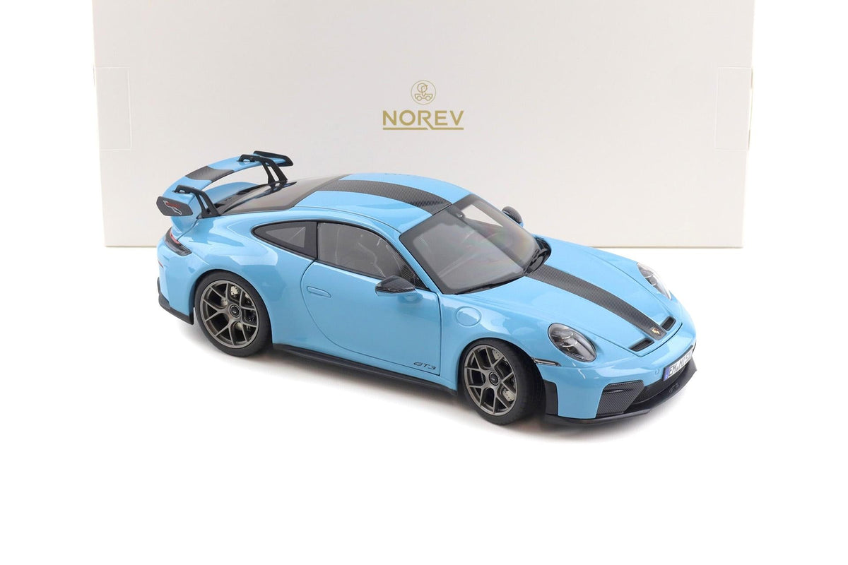 Norev 2025 Porsche 911 992.2 GT3 w/ Weissach Package Gulf Blue 1:18