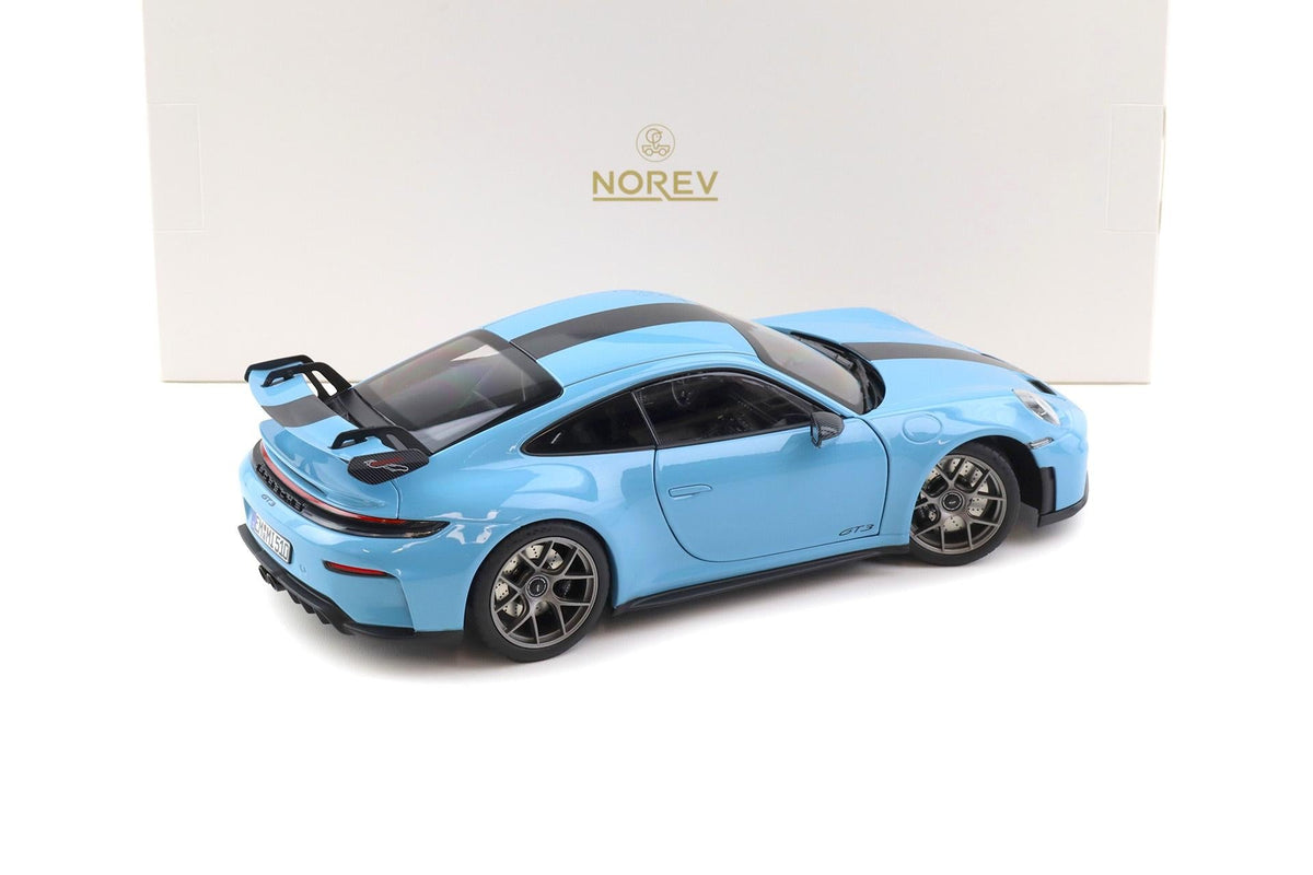 Norev 2025 Porsche 911 992.2 GT3 w/ Weissach Package Gulf Blue 1:18