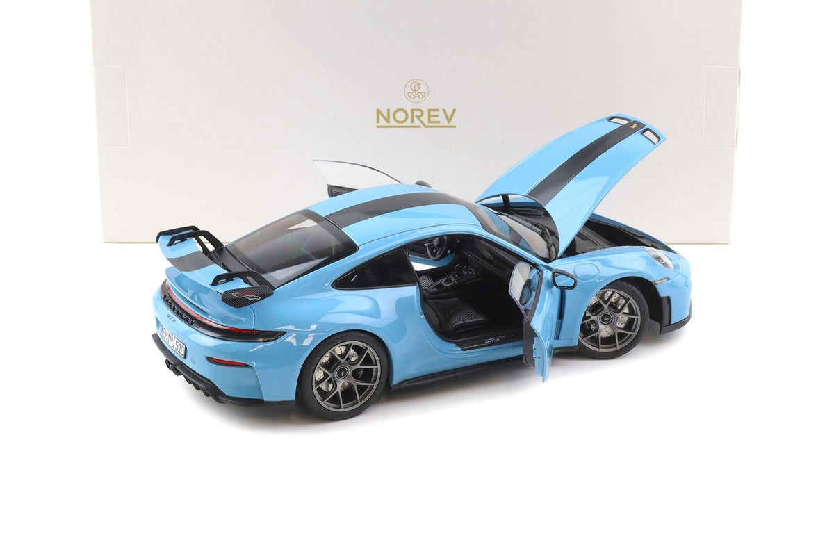 Norev 2025 Porsche 911 992.2 GT3 w/ Weissach Package Gulf Blue 1:18