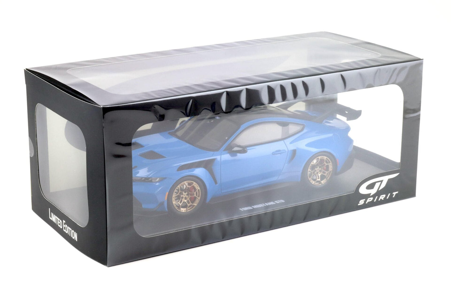 GT Spirit 2024 Ford Mustang GTD Coupe Grabber Blue 1:18
