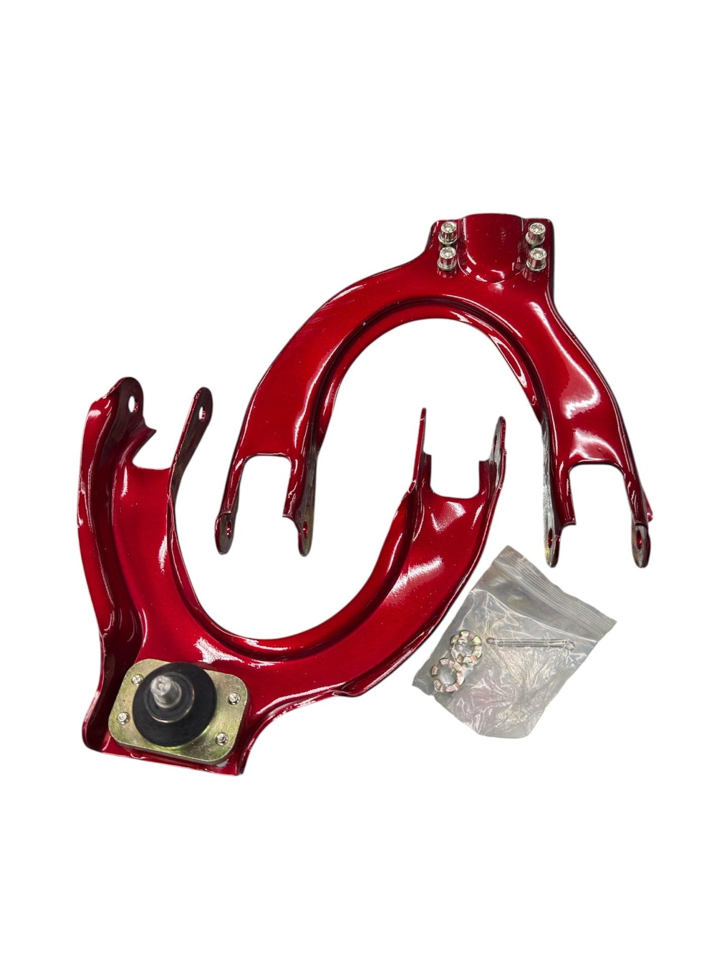 NNR ADJUSTABLE POLISHED STEEL FRONT CAMBER KITS 88-91 EF / CRX