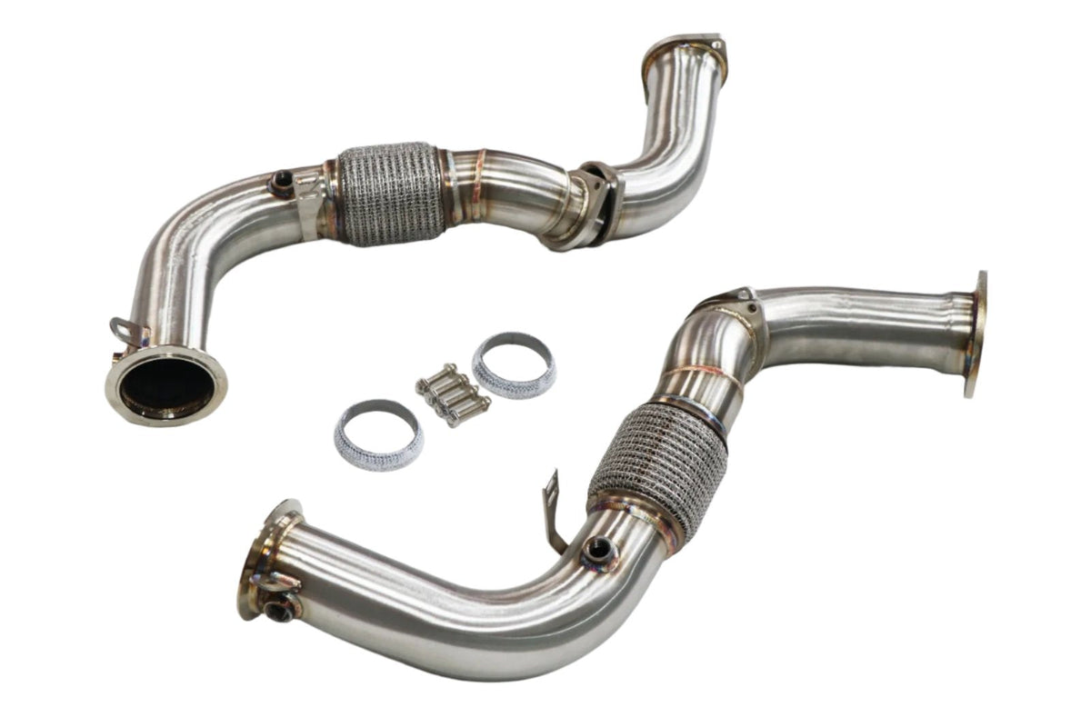 TCM Catless Downpipes S68 Primary Secondary BMW X5M/X6M XM M60i F95/F96/G05/G06/G09
