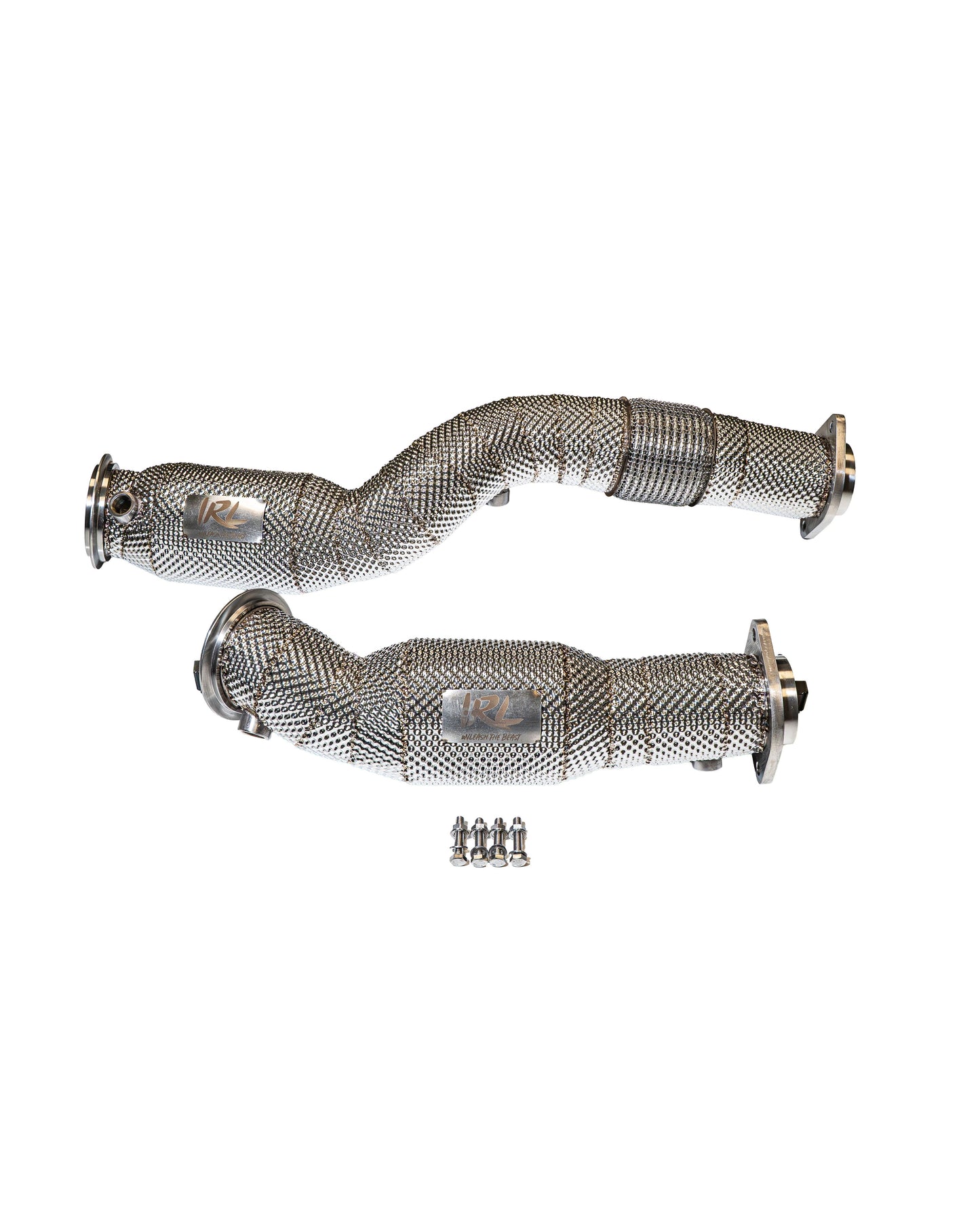 IRL F97 F98 X3M X4M MaxFlow Race Resonated Downpipes ( on backorder)