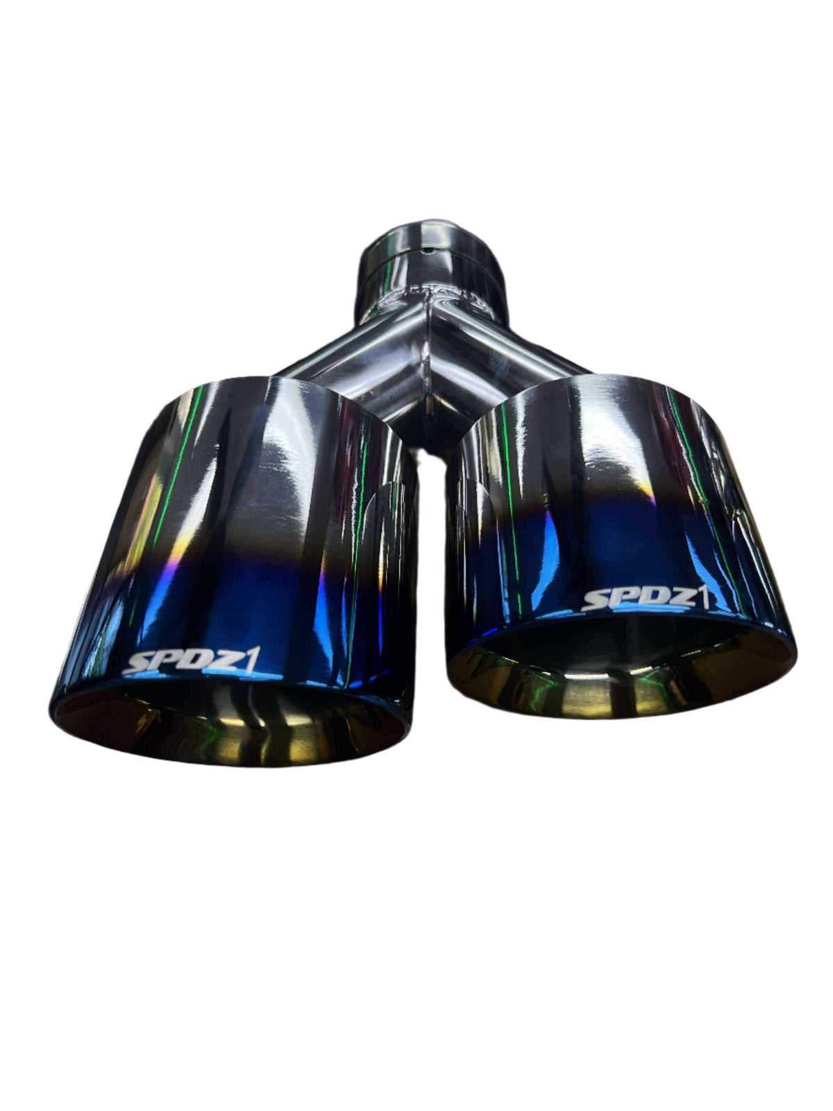 Speedzone Performance LLC SPDZ1 Dual Exit Exhaust Tips - View 3