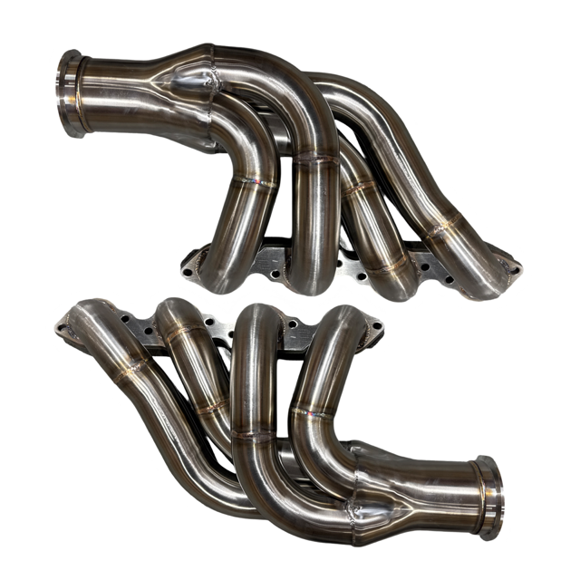 3.5" V band Turbo Exhaust Headers For BBC Big Block Chevy 396/427/454/507/572 V8