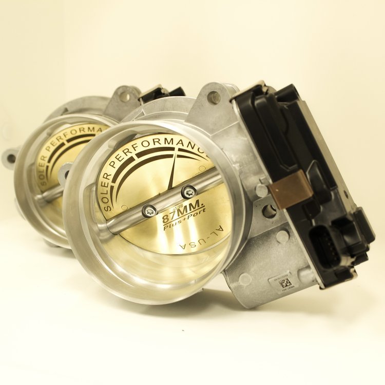Soler Performance Ported SE3793-040, C8 Z06 87 MM (PLUS+PORT.) LT6 - SET OF 2.