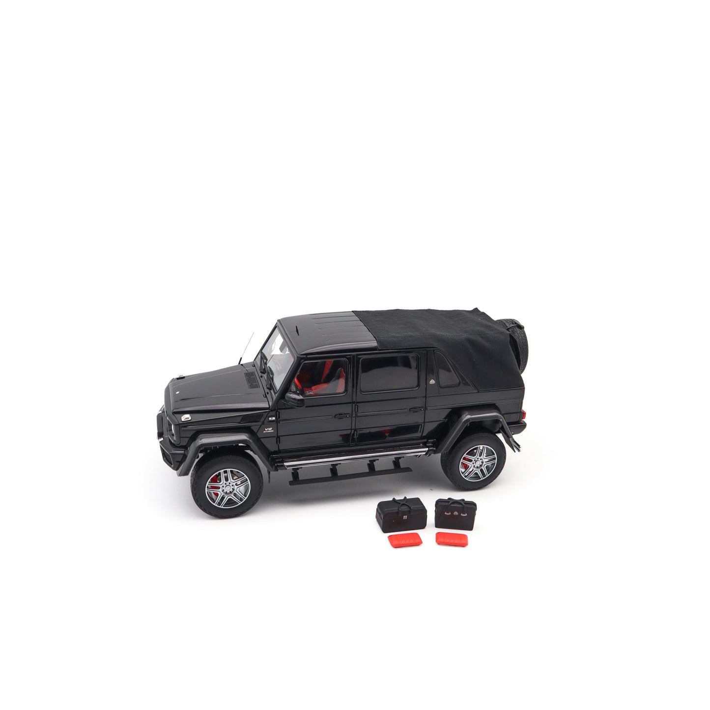Almost Real 2017 Mercedes Benz Maybach G650 G Class Landaulet W463 Mocha Black Metallic 1:18