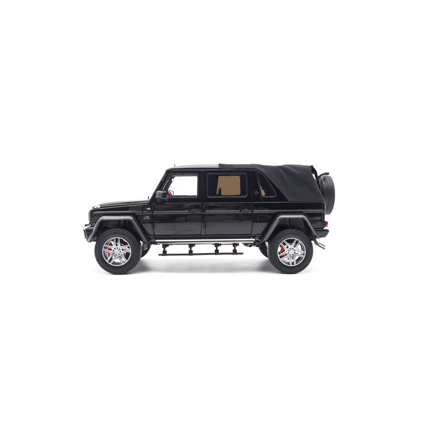 Almost Real 2017 Mercedes Benz Maybach G650 G Class Landaulet W463 Mocha Black Metallic 1:18