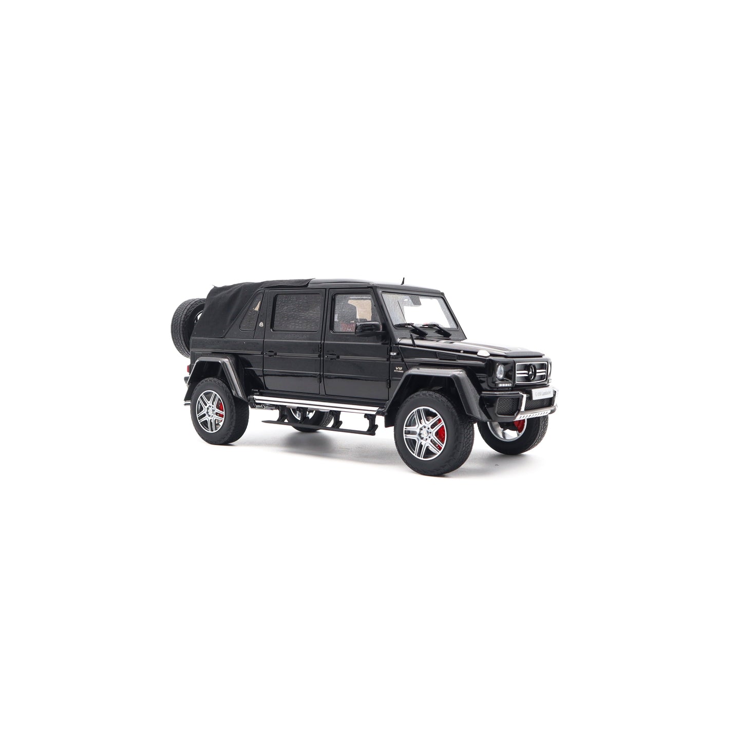 Almost Real 2017 Mercedes Benz Maybach G650 G Class Landaulet W463 Mocha Black Metallic 1:18