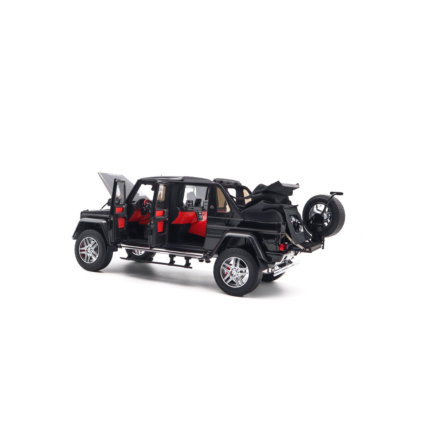 Almost Real 2017 Mercedes Benz Maybach G650 G Class Landaulet W463 Mocha Black Metallic 1:18