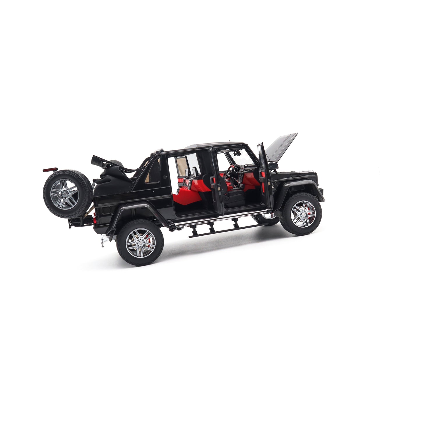 Almost Real 2017 Mercedes Benz Maybach G650 G Class Landaulet W463 Mocha Black Metallic 1:18