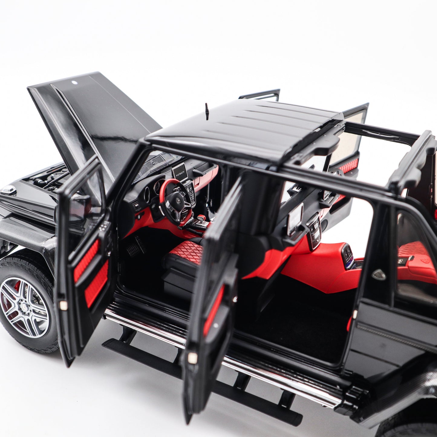 Almost Real 2017 Mercedes Benz Maybach G650 G Class Landaulet W463 Mocha Black Metallic 1:18