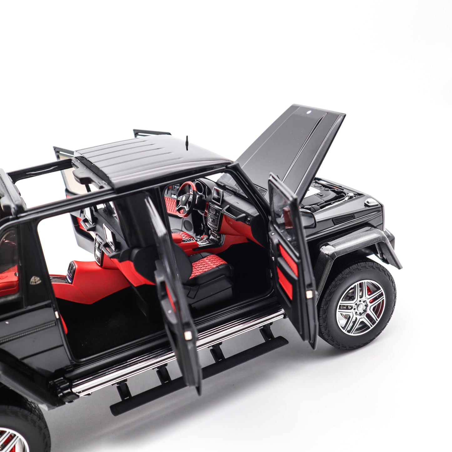 Almost Real 2017 Mercedes Benz Maybach G650 G Class Landaulet W463 Mocha Black Metallic 1:18