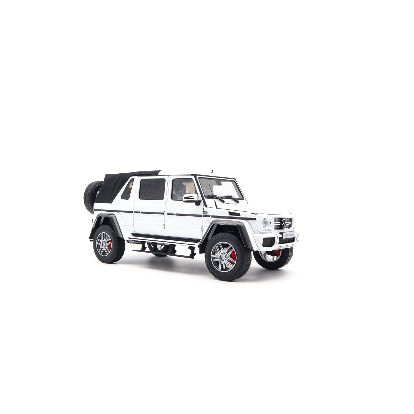 Almost Real 2017 Mercedes Benz Maybach G650 G Class Landaulet W463 White 1:18