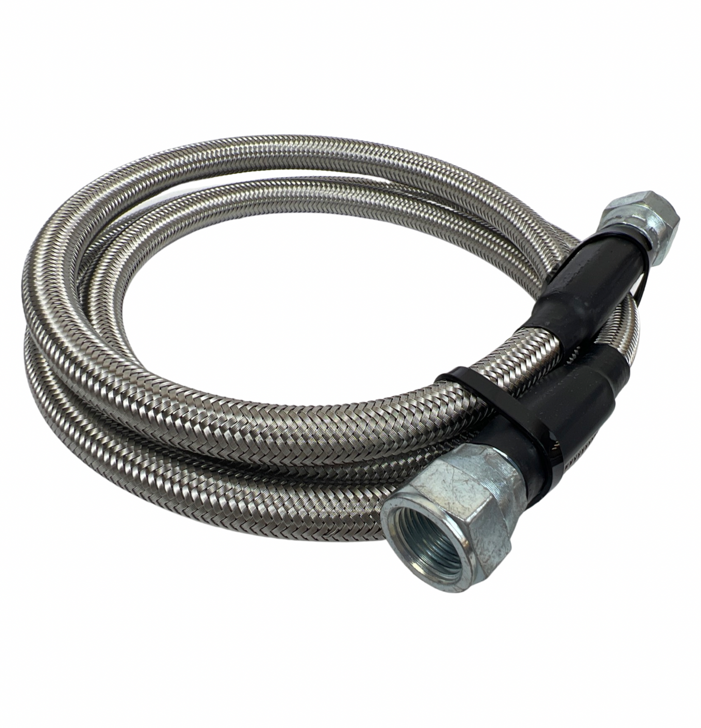 6AN SS Transmission Cooler Hose Fitting Stainless Steel Chevy Ford Mopar Replace