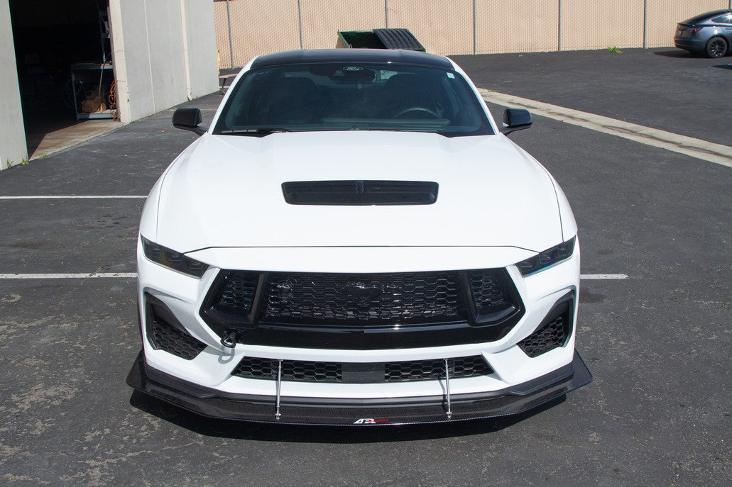 Carbon Fiber Front Wind Splitter - Ford S650 Mustang GT Performance Package 2024 - Current