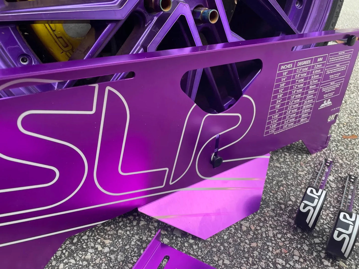 SLR Toe-In/Toe-Out Plates for Racing & Drifting
