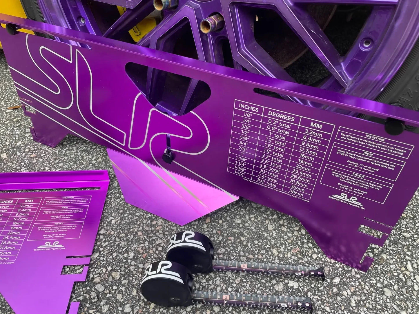 SLR Go Karting Toe Plates