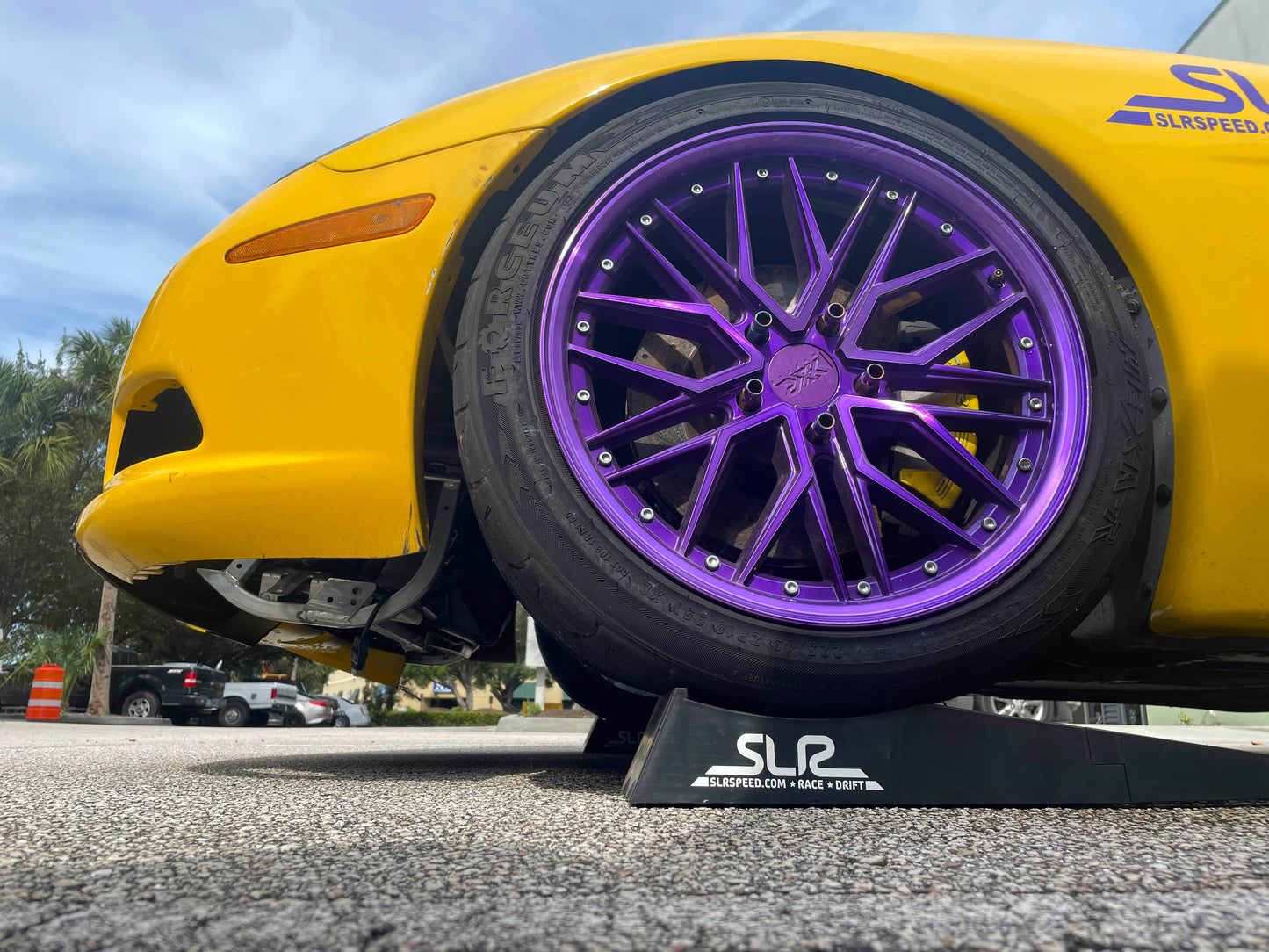 SLR Low Clearance Car Ramps - Split-Style for Easy Jacking