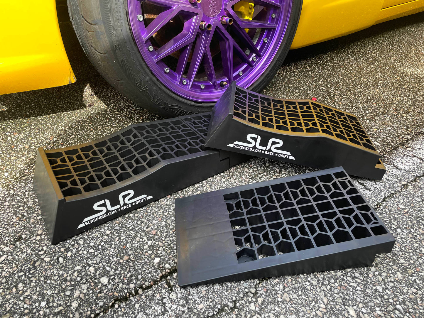 SLR Low Profile Race Ramps for Holdon Commodore VE VZ VF - Split-Style for Easy Jacking