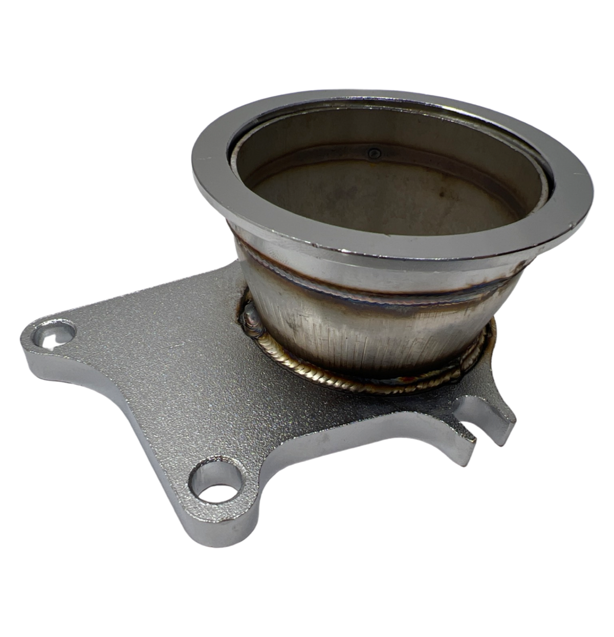 Bull Boost Performance 5 Bolt to 3" V-Band Flange Turbo Adaptor Stainless Steel Adapter For T3/T4...