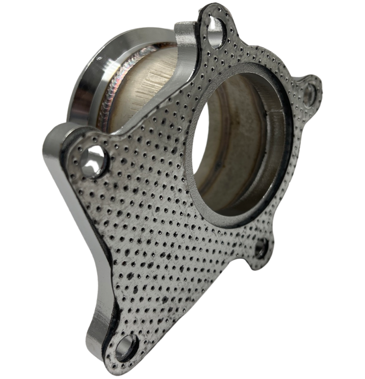 Bull Boost Performance 5 Bolt to 3" V-Band Flange Turbo Adaptor Stainless Steel Adapter For T3/T4...