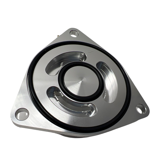 Bull Boost Performance Billet Ssqv BOV Adapter Flange For HKS 13-17 Hyundai Veloster Coupe 1.6T...