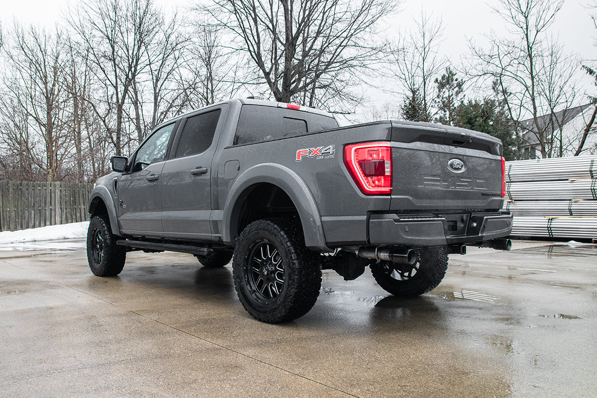 Corsa [OPEN BOX] Xtreme, 3.0 in Cat-Back Dual Rear Exit | 2021-24 Ford F-150 5.0L V8 (141.5" WB) (21146)