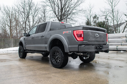 Corsa [OPEN BOX] Xtreme, 3.0 in Cat-Back Dual Rear Exit | 2021-24 Ford F-150 5.0L V8 (141.5" WB) (21146)