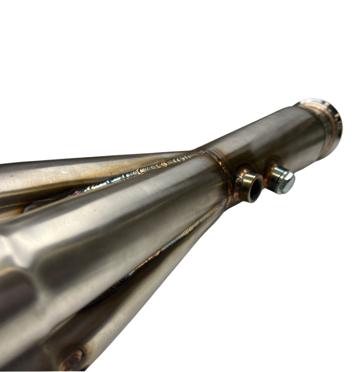 K Series K20 K24 Megaphone Pipe Header Exhaust 3" 4-1 Tri-Y EK EG DC2 Civic V Band Down Pipe