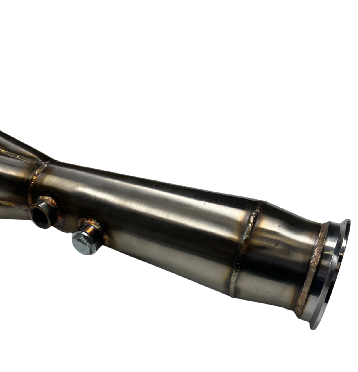 K Series K20 K24 Megaphone Pipe Header Exhaust 3" 4-1 Tri-Y EK EG DC2 Civic V Band Down Pipe