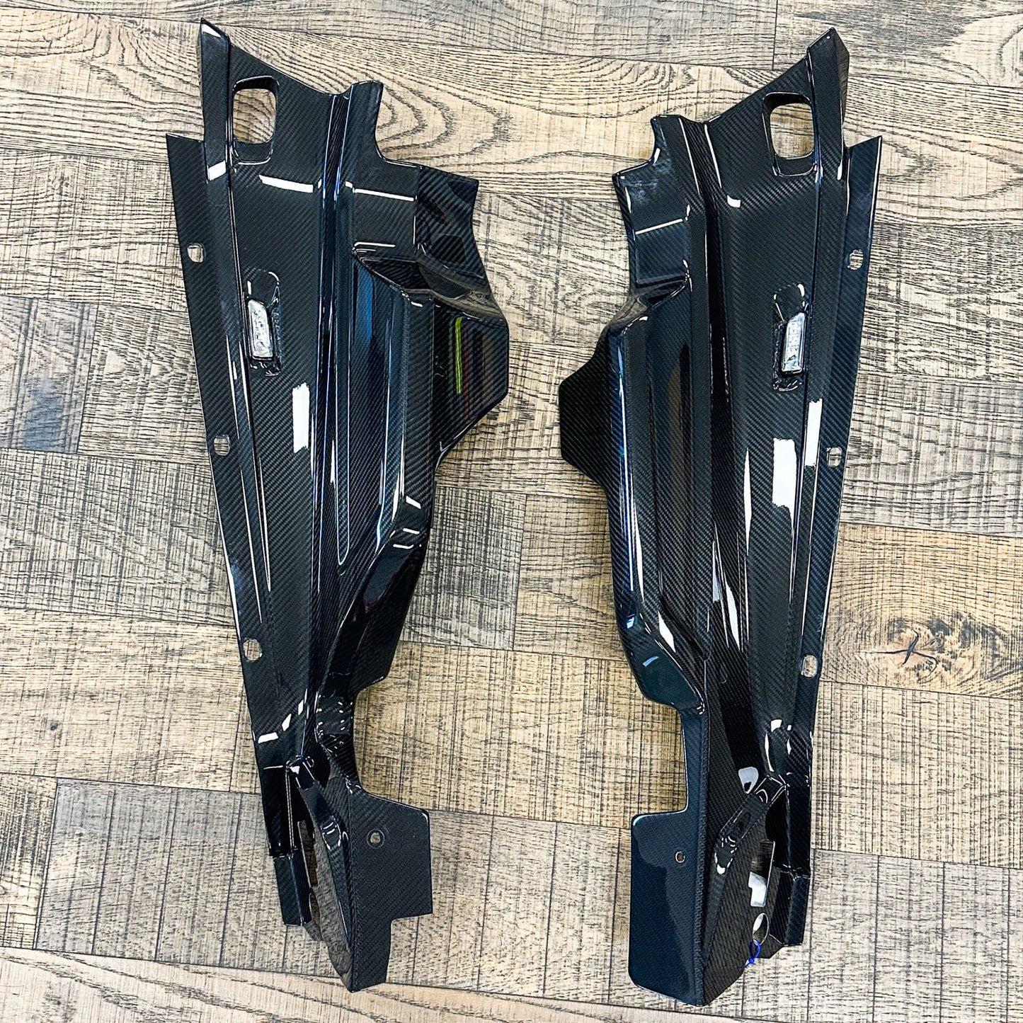 T1 2nd Gen Audi R8 OEM Carbon Engine Covers