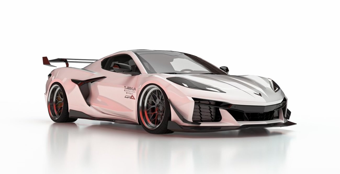 Z07R Front Splitter | C8 Z06/eRay/ZR1 Z07R Front Splitter