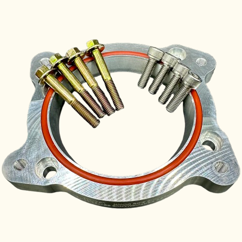 SE7792-80-72 Adapter (80 mm to 72 mm) L83 TB to LGX/LFX Stock Manifold/Aft. Mkt. Supercharger