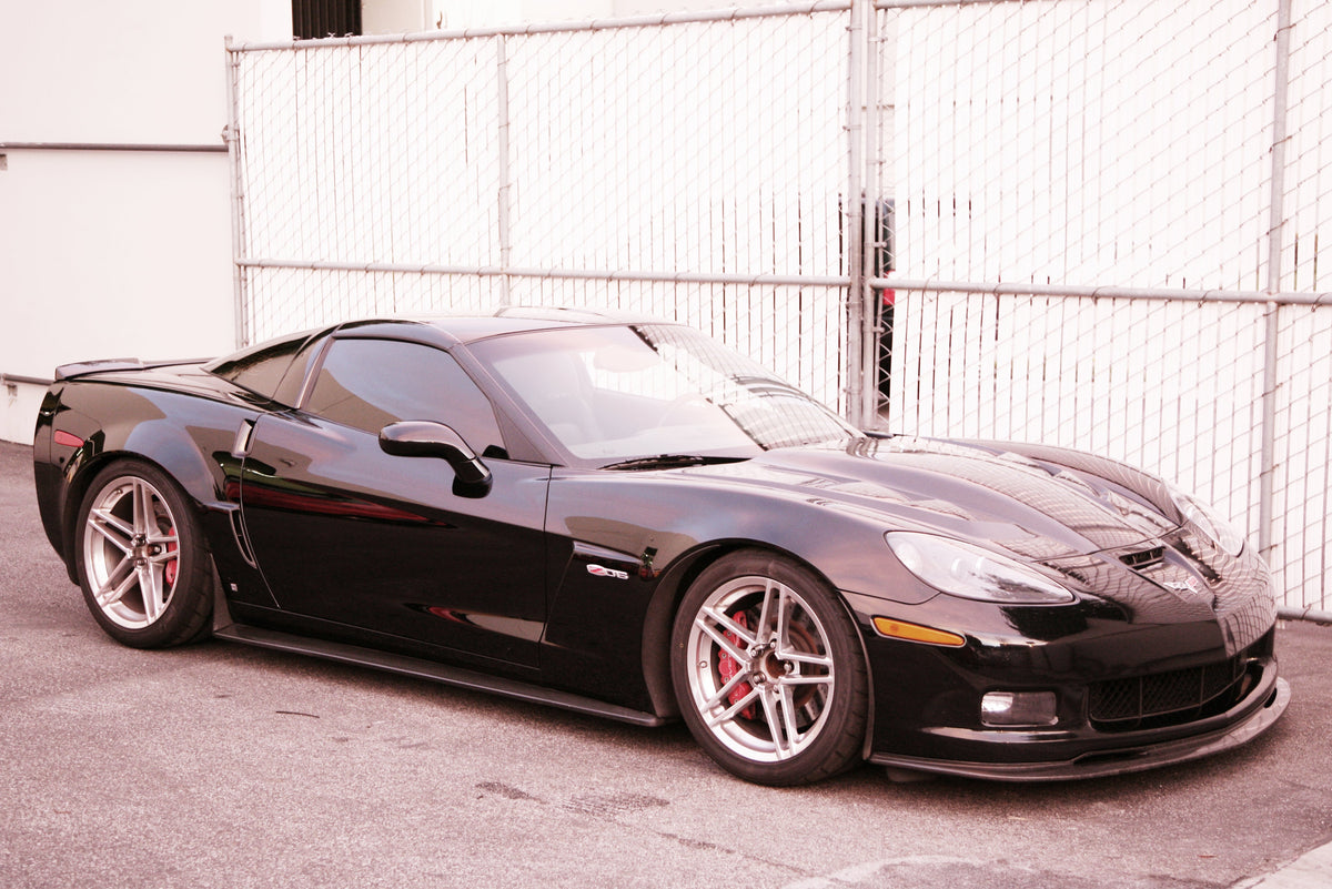 Carbon Fiber Front Airdam/ Lip-Chevrolet Corvette C6 Base