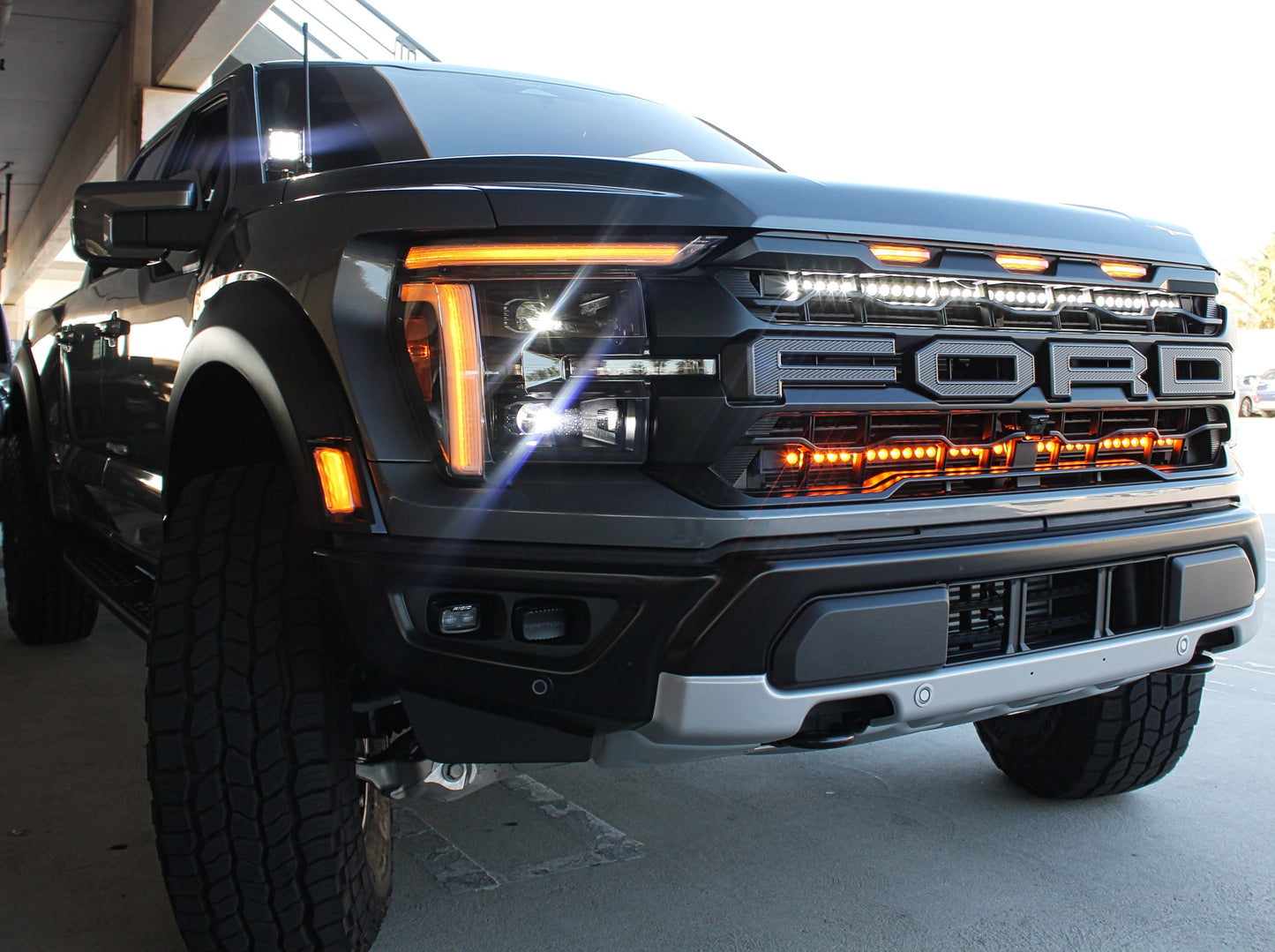 2024+ Ford F150 Raptor Gen 3 Refresh Ditch Lights